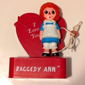 Vintage 1973 Raggedy Anne Electric Toothbrush - No Brush Heads